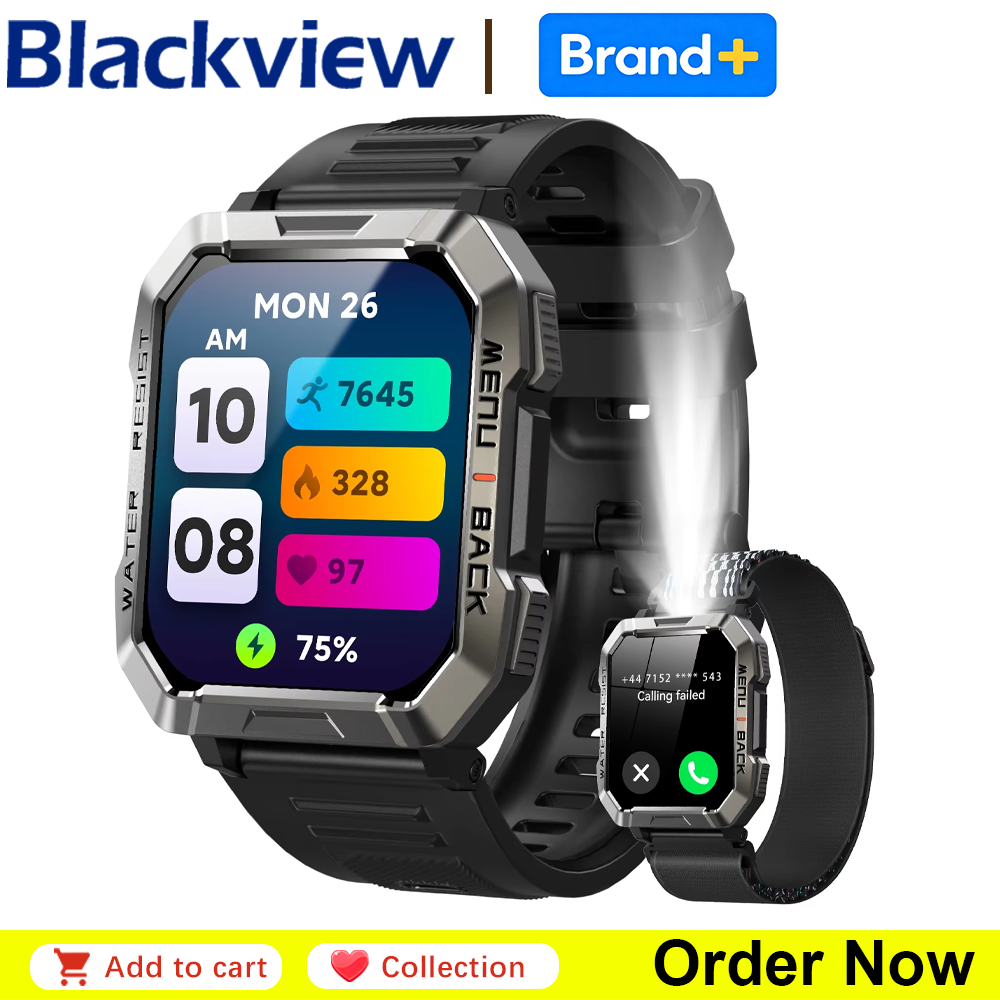 Outdoor Sport Day - Умные часы Blackview W60 с HD-экраном