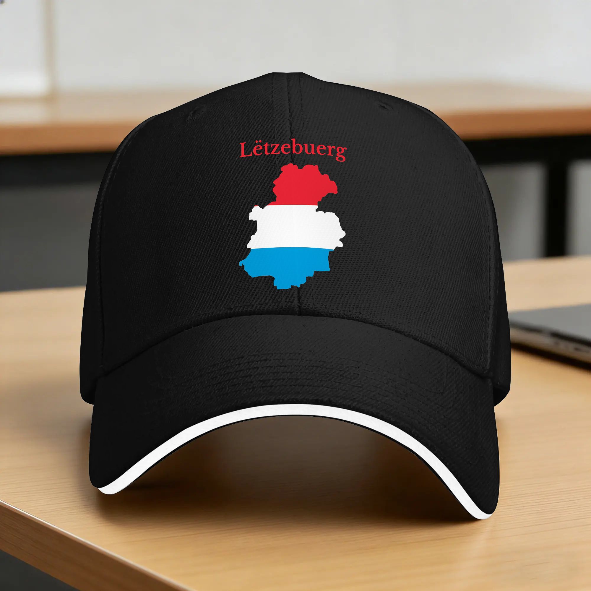 Outdoor Sport Luxembourg - Летняя повседневная бейсболка с флагом и