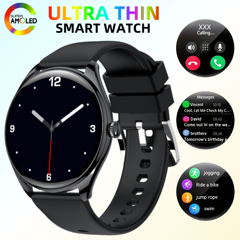 Outdoor Sport Day - Смарт-часы MT55, 1,43 дюйма, Amoled Screen